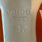 Vince Saffron Orange Leather Open Tote D'Orsay Shoes EUR 40.5/US 10 Photo 4