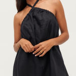 Reformation Maui Linen Halter Dress Photo 0