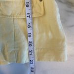 Madison Leigh Madison Leigh Women's Butter Yellow Linen Blend Blazer Size 8 P Party Office Photo 6
