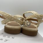 A New Day NEW Womens 9.5 Shoes Luisa Casual Ankle Strappy Sandals Flats Beige Photo 3