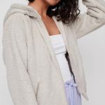 Aritzia teddy zip-up Photo 0