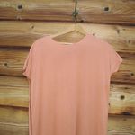 NWT Kada Infinity Tee Mini T Shirt Dress Orange Size L Photo 4