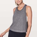 Lululemon Pace Perfect Tank In Heathered Black Photo 11