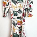 Reformation Carmelo Wrap Dress in Vacaciones Photo 2