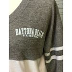 Daytona Beach Florida Sweatshirt Small Vacation Spring Break Pullover Souvenir Gray Photo 3