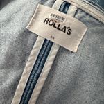 ROLLAS Dallas Women’s Cropped Denim Buttoned Y2K Vest Sz S Blue Photo 6