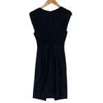 iKiTo Vtg‎ Women's Dress Sz 38 S Black Shimmer Embellished Mini Photo 4