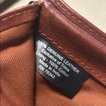 None Brown Leather Wallet Photo 2