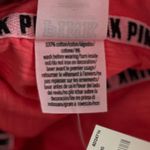 PINK - Victoria's Secret  Sweatshirt Pink Cropped Pullover Dog Logo Casual Large‎ Photo 6