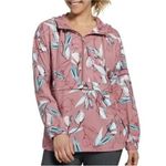 Calia by Carrie underwood pink floral windbreaker jacket size medium Photo 0