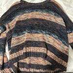 Vibrant Color Block Sweater In  Color Photo 0