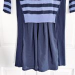 Sportmax Code Striped Sweater Dress Blue Size XS Photo 4