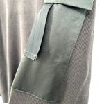 Parker Cargo Pocket V-Neck Sweater Olive Green Size Large Photo 6