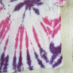 & Other Stories Paris Atelier + Other Stories Pink & Purple Tie Dye Linen T-Shirt Women's Size 2 Photo 2