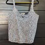 Madewell Daisy Jacquard Tie-Front Cami Top floral Photo 3