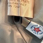 Women's Vintage Green Trench Coat M Long Belted Formal Size 10 Photo 13