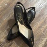 Fashion 10 Endicott Johnson Vintage Leather Pumps Wedge Classic Minimalist Black Size 5.5 Photo 0