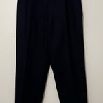 Harvé Benard Sport 100% Wool Black Trousers Size 14 Photo 0