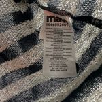 Mavi Size Small Sweater Navy & Gray Loose Knit Pullover Lightweight‎ Semi Sheer Black Photo 3