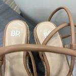 BP Beige Cohan Espadrille Wedge Strappy Sandal Size 6.5 Photo 5