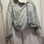 Fantastic Fawn  Denim Sherpa-Lined Women's Jacket Photo 0