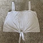 Caution to the Wind Striped Ribbed Top Photo 0