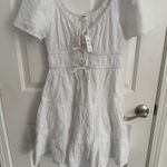 Cotton On  White Babydoll Linen Dress Photo 0
