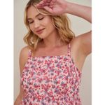 Torrid  Maxi Chiffon And Lurex Tiered Floral Dress Photo 2