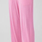 Sol Angeles  RIB WIDE LEGGED PANT Punk Pink Size Medium NWT‎ Photo 0