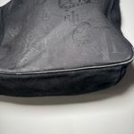 Ralph Lauren Women's  Graphic Leather & Canvas Tote Designer Bag Black Photo 2