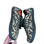 Toms Tan Leopard Cotton/Hemp Blend Lace Up Sneakers Women Sz Y4 Photo 3