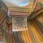 Lands' End Lands’ End Rainbow Striped Button-down Blouse 14 Photo 6