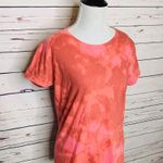 Coral Pink Marble Tie Dye T Photo 6