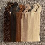 Hair Tie Set #104 Brown Photo 0