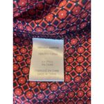 Lucy & Laurel Tunic Top 3X Womans Blouse Red Navy Fisherman Roll Tab Sleeve Photo 10