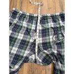 Disney  Store Plaid Pajama Pants Green Blue Cotton Lounge Sleep Size XL Photo 7