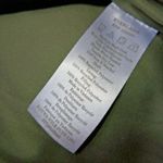 Everlane NWT The ReNew Long Puffer in Kalamata Green Primaloft Hooded Coat XS Photo 3