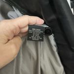 Gallery  Black Leather Women's Jacket Mid-length Sz L Large Photo 8