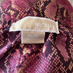 Michael Kors MICHAEL  Silk Snake Print shirt | medium Photo 8