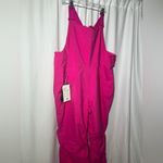 Halfdays Carson Bib Pant | 1X NWT Pink Photo 2