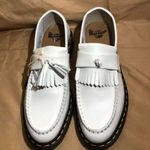 Dr. Martens  Adrian Yellow Stitch Leather Tassel Loafers Photo 6