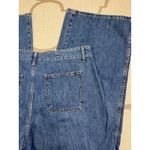 Old Navy  high rise baggy wide leg drapey denim front pockets jeans, size 16 Photo 6
