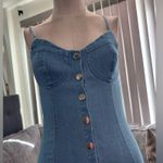 🌸AMTIOUS days of denim mini dress ✨ Blue Photo 11