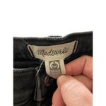Madewell Middle School Rise Kick Out Jeans Black Size 28 Minimalist Coastal Boho Photo 2