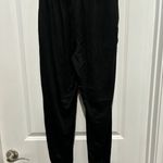 Lounge Black Tie Front  Pants, Sz M Photo 1