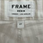 frame denim Frame Le Bardot Stripe Crop Flare Jeans | Courtyard Tan Stripe | 27 Photo 7