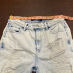 Hollister Thrashed Grunge Ultra High Rise Bermuda Shorts Size 9 Blue Size 10 Photo 4