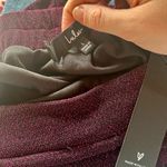 Lulus  Glittering Burgundy Pants NWT‎ Photo 7