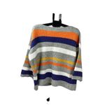 Lou & grey Lou & Gray STRIPED COZY SWEATER: COLORFUL AND COZY STRIPES size Large Photo 2