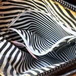 Juicy Couture Shoulder Crossbody Grey & Black Purse w/ Canvas Adjustable… Photo 4